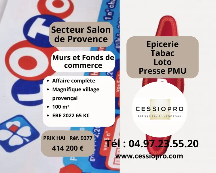 Fonds de commerce à vendre - Alimentation - Salon-De-Provence (13300) - 414 2...
