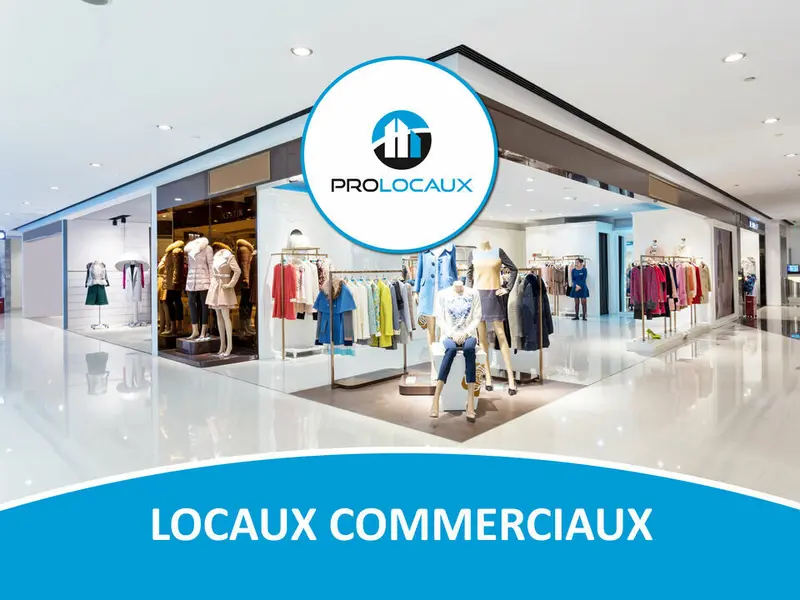 Local commercial situé dans la zone commerciale Chambéry-Chamnord.