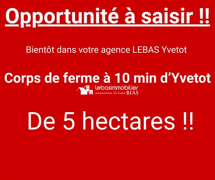 CORPS DE FERME 5 HECTARES