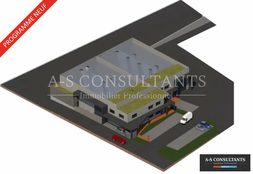 A louer Locaux d'activité 400m² Saint-Alban-Leysse