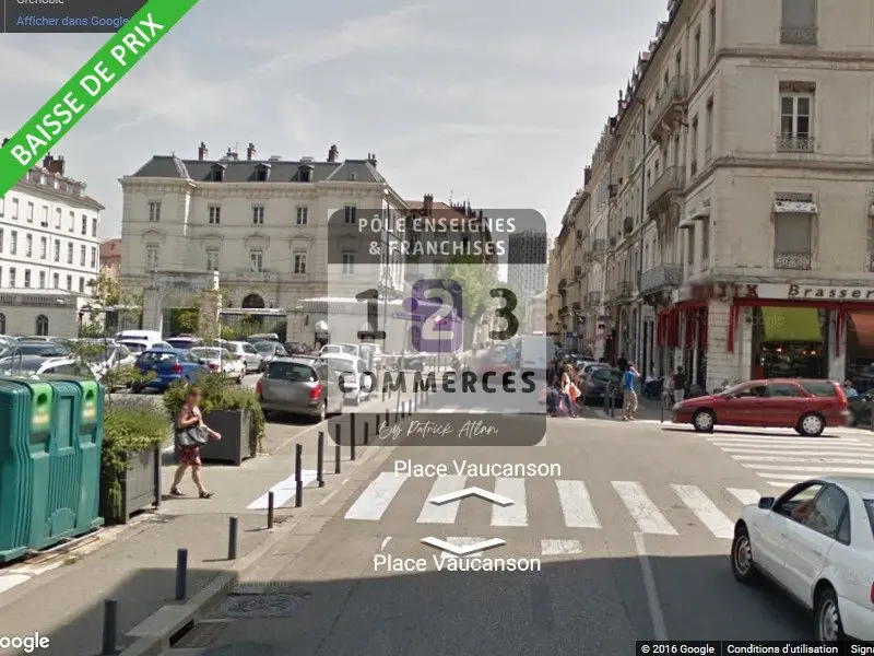 A vendre Local commercial  127m² Grenoble