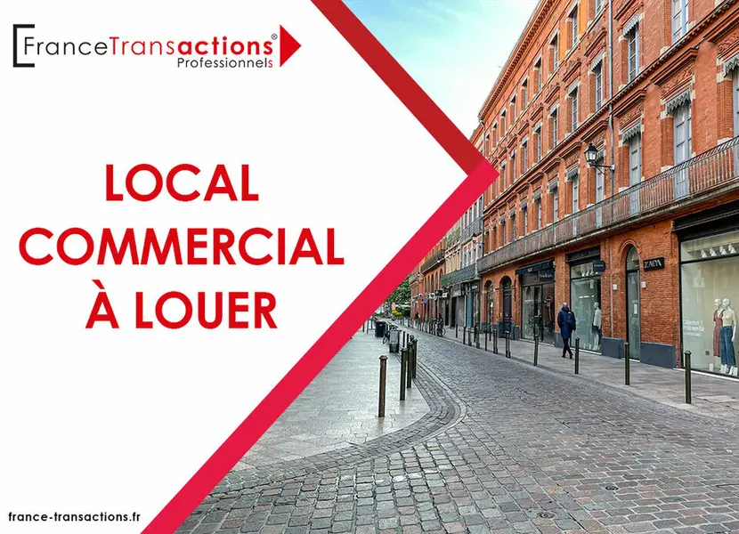 A louer Local commercial  55m² Toulouse