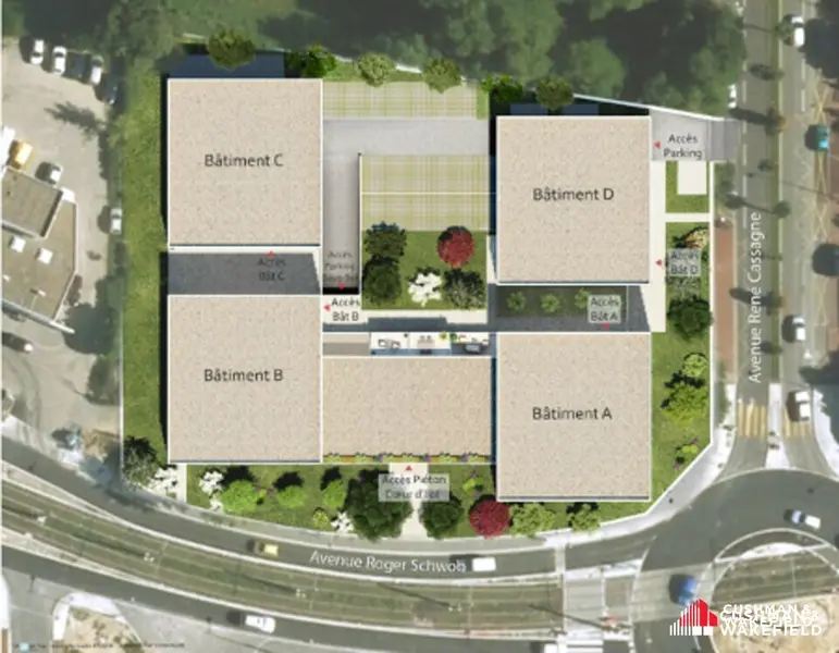 Bureaux de 294 m² à vendre