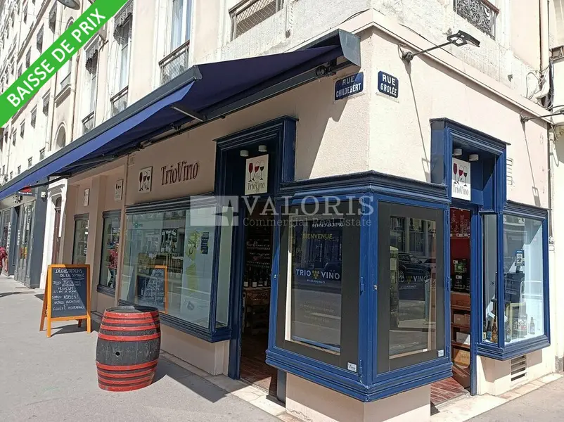 A louer Local commercial  64.43m² Lyon 02