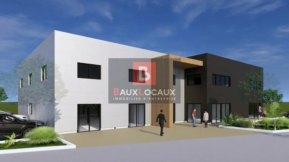 LOCAL COMMERCIAL D'ENVIRON 119 m² NEUF BRUT HORS D'EAU