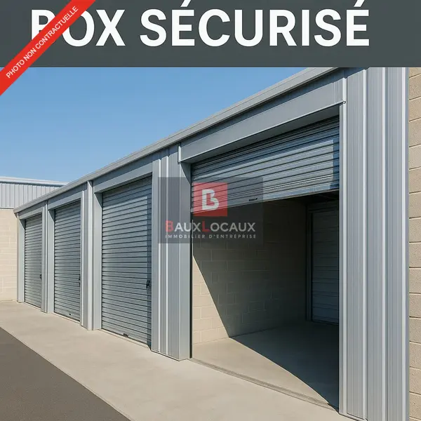 BOX DE 15 A 25 m² A LA LOCATION