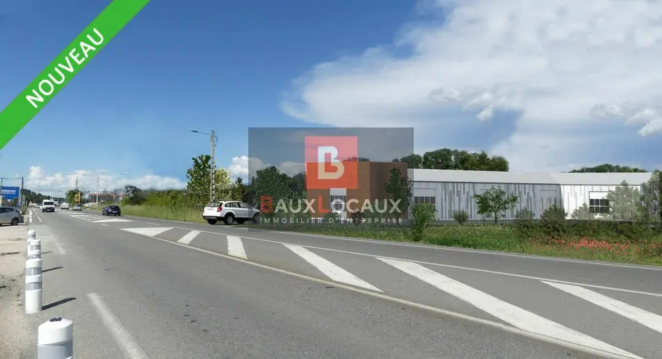 A LOUER LOCAL D'ACTIVITE D'ENVIRON 540M² A SORGUES