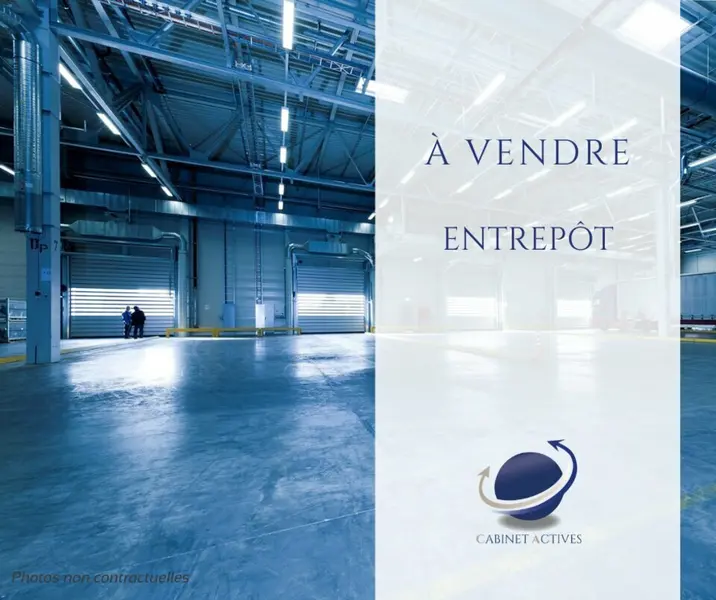 ENTREPÔT À LOUER OU VENDRE - ST VINCENT DE MERCUZE (38)