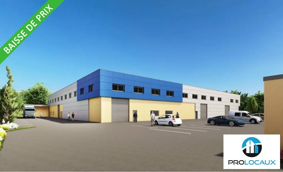 A vendre Locaux d'activité 1370m² Persan