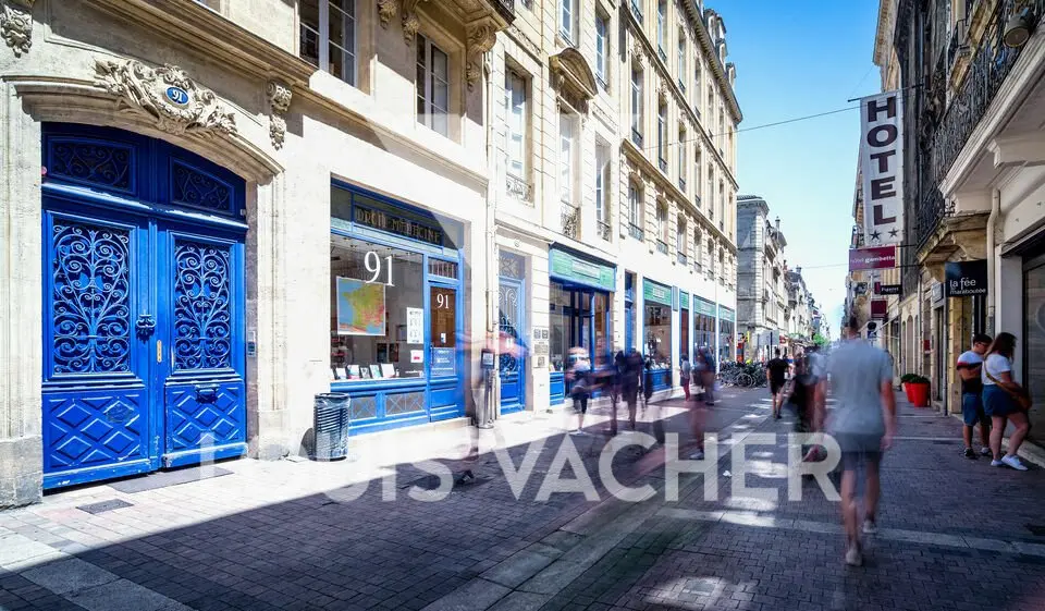 Rue piétonne - Droit au bail - Bordeaux 