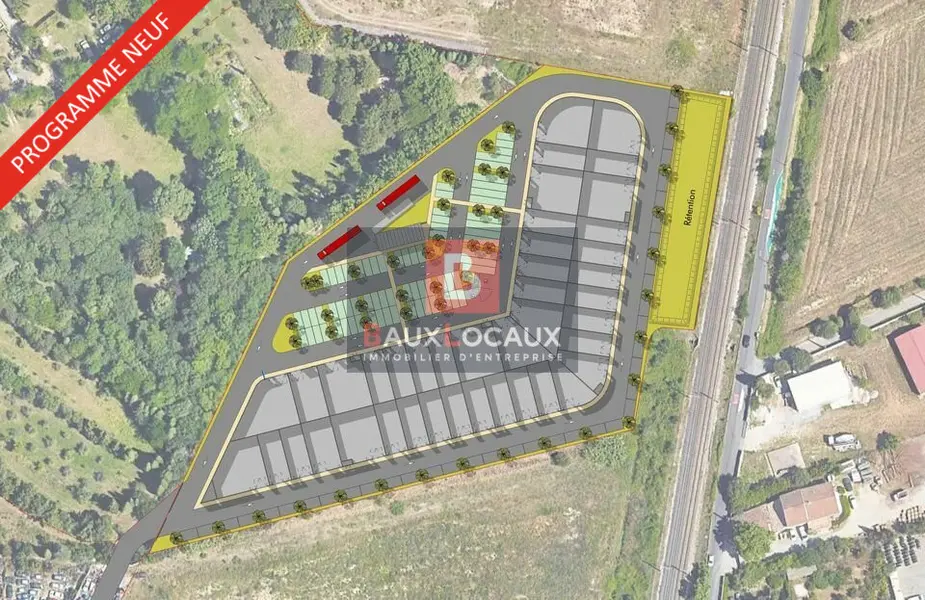 A vendre Locaux d'activité 278m² Le Pontet