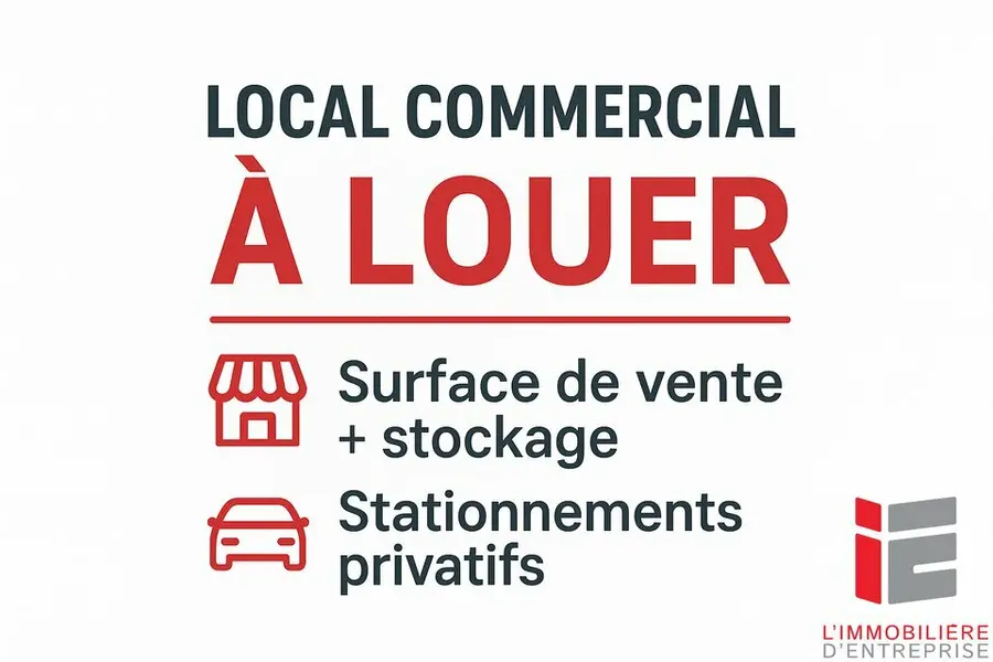 Local commercial - AXE PASSANT - ZONE COMMERCIALE