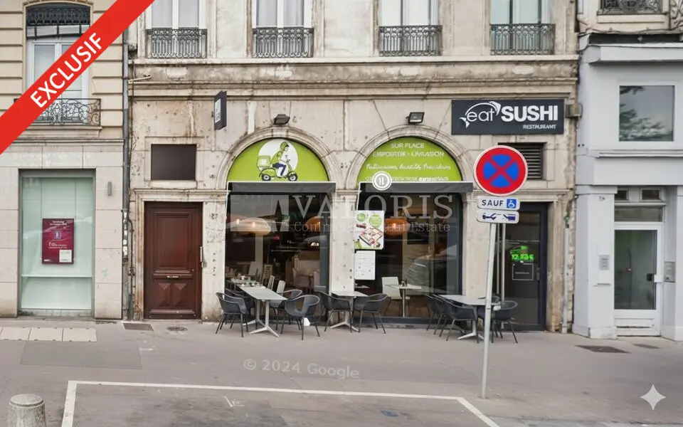 A louer Local commercial  128.91m² Lyon 02