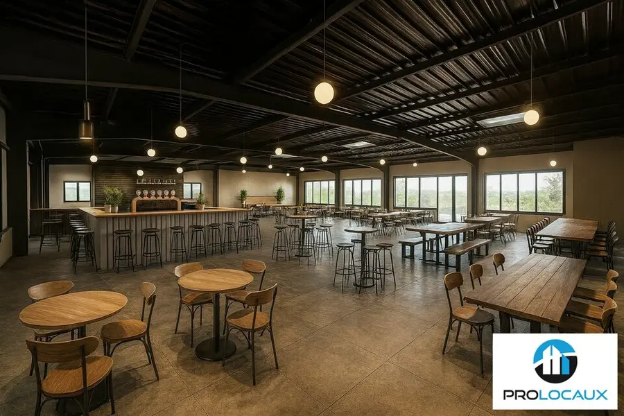 A vendre Local commercial  633m² Glisy