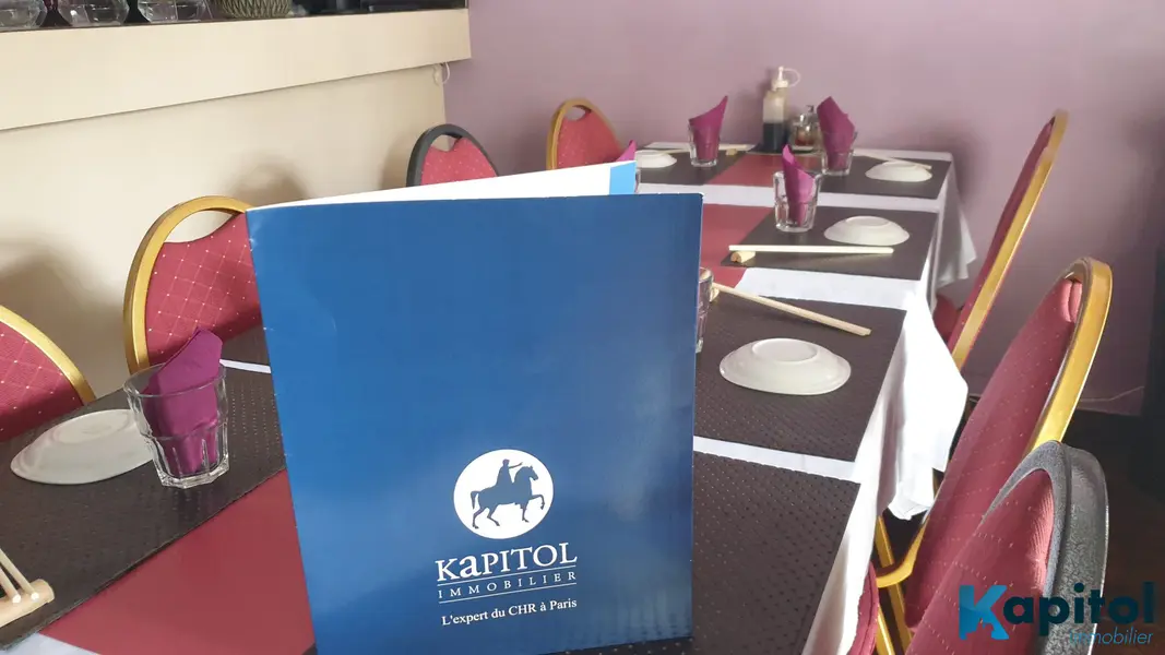 Fonds de commerce à vendre - Restauration - Paris 15 (75015) - 143 500 €