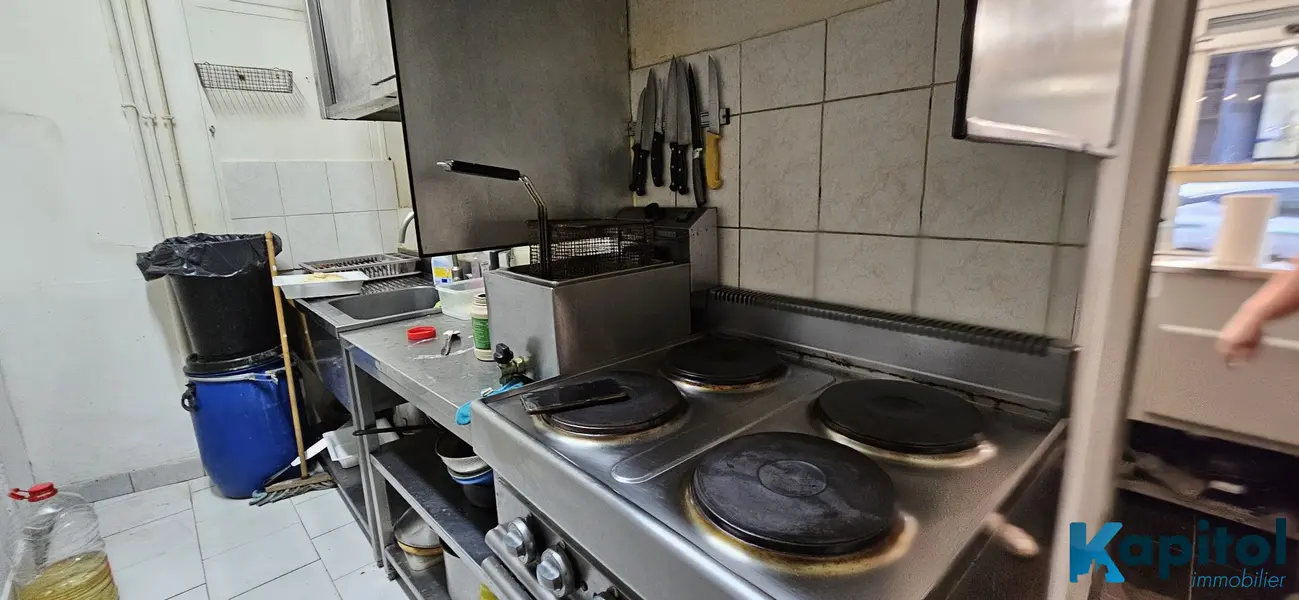 Fonds de commerce à vendre - Restauration - Paris 10 (75010) - 196 000 €
