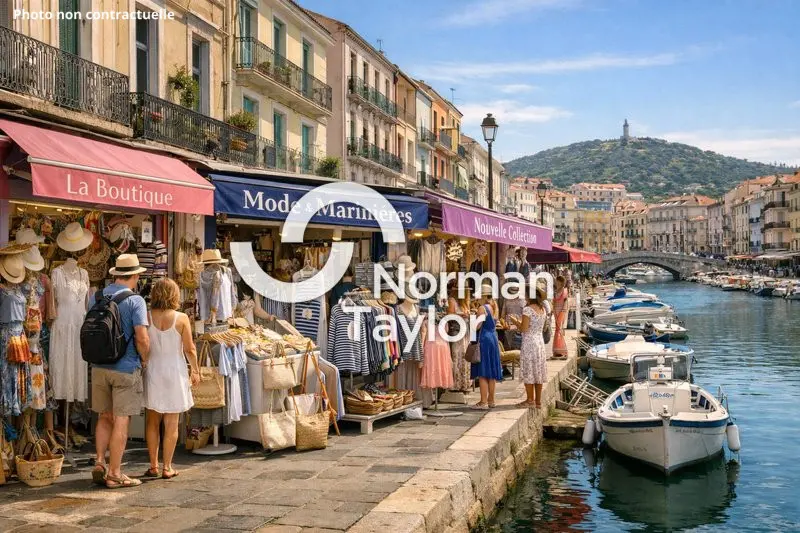 A vendre Local commercial  120m² Sète