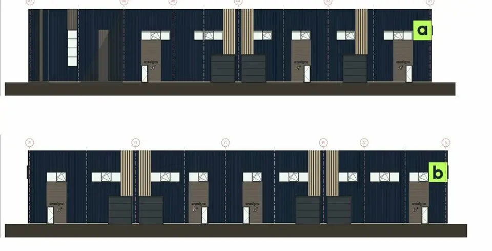 A vendre local d'activité neuf d'environ 321m²