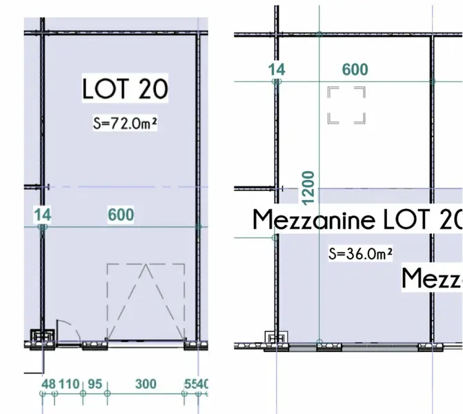 A vendre Locaux d'activité 108m² Le Grand-Lemps