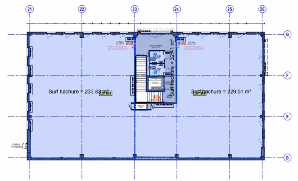 A louer Locaux d'activité 1232m² Vaulx-en-Velin