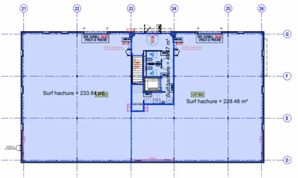 A louer Locaux d'activité 499m² Vaulx-en-Velin