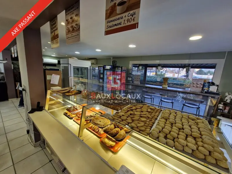 FONDS DE COMMERCE BOULANGERIE PATISSERIE SITUEE A FOS SUR MER