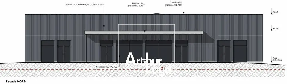 Local Commercial à louer - La Chapelle-Aux-Brocs (19360) - 250 m² - 2 900 €/mois
