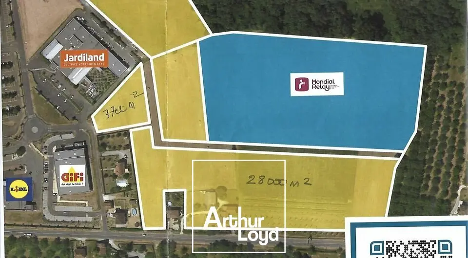 A vendre Terrain 28000m² Terrasson-Lavilledieu