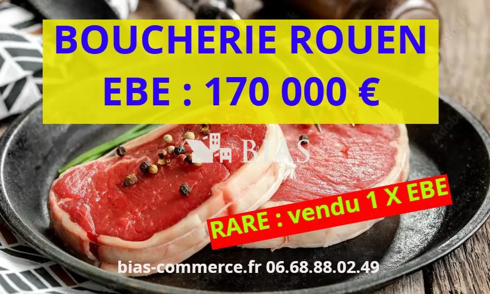 Fonds de commerce à vendre - Vente alimentaire - Rouen (76000) - 324 200 €