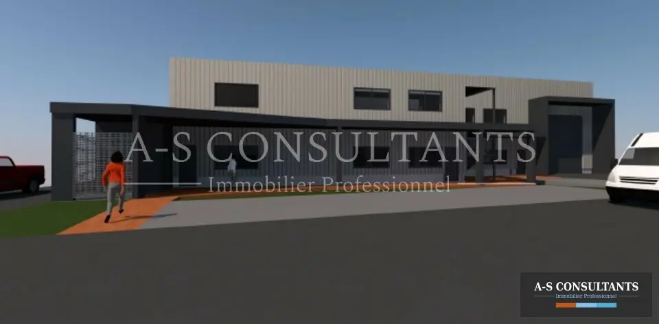 A louer Entrepôt 300m² Saint-Alban-Leysse