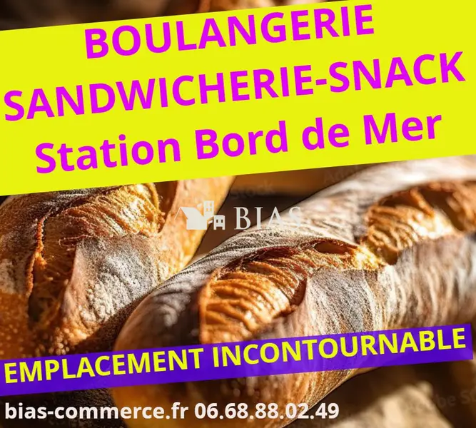 Fonds de commerce à vendre - Vente alimentaire - Colleville (76400) - 229 800 €
