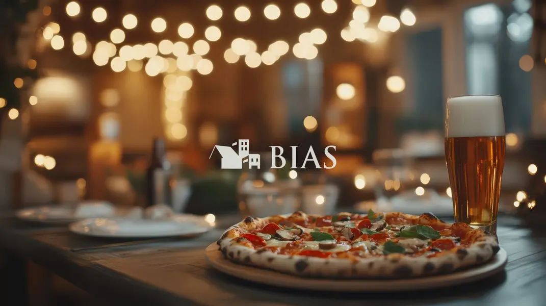 Grosse brasserie de direction en centre commercial