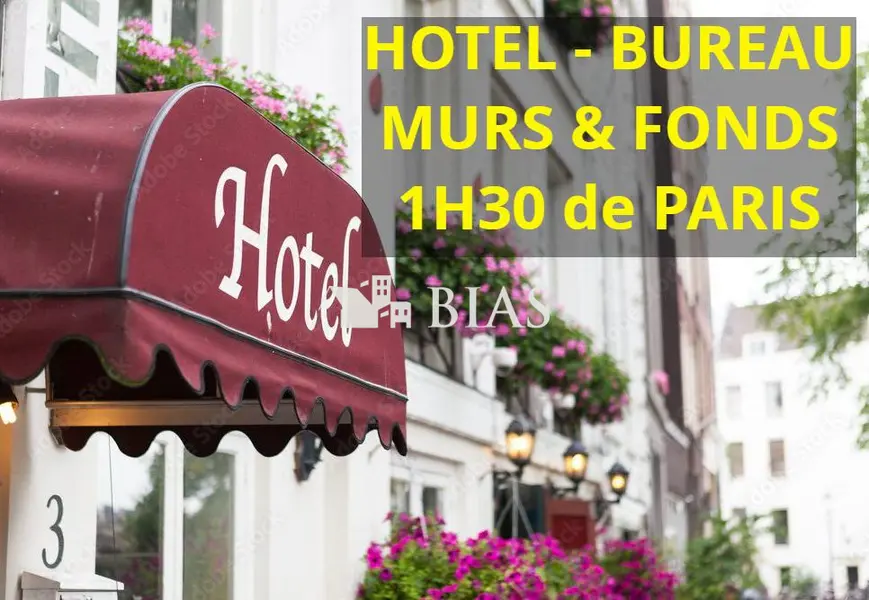 Fonds de commerce à vendre - Hôtellerie - Vernon (27200) - 1 498 200 €