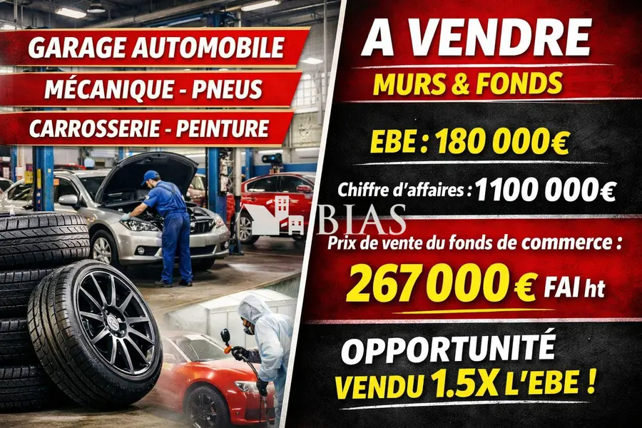 Fonds de commerce à vendre - Services techniques - Dieppe (76200) - 267 000 €