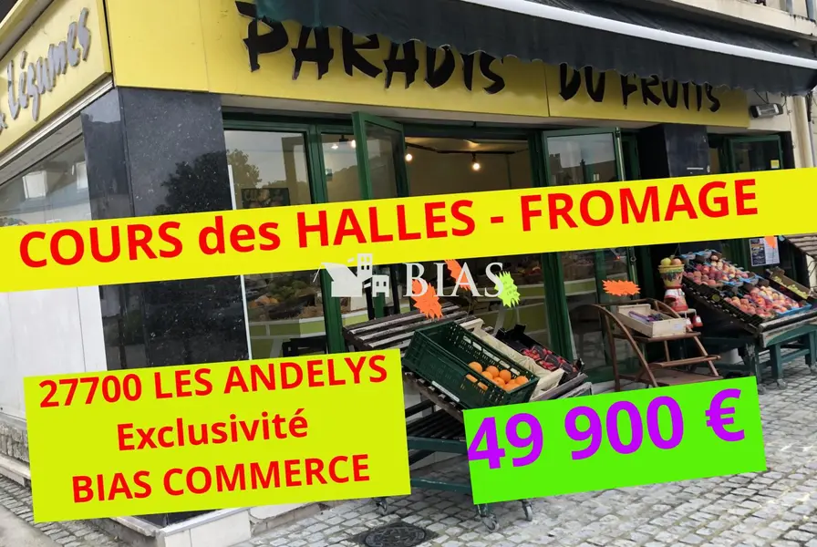 Local Commercial à vendre - Les Andelys (27700) - 100 m²
