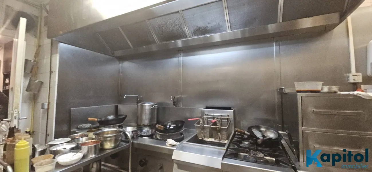 Fonds de commerce à vendre - Restauration - Paris 09 (75009) - 278 800 €