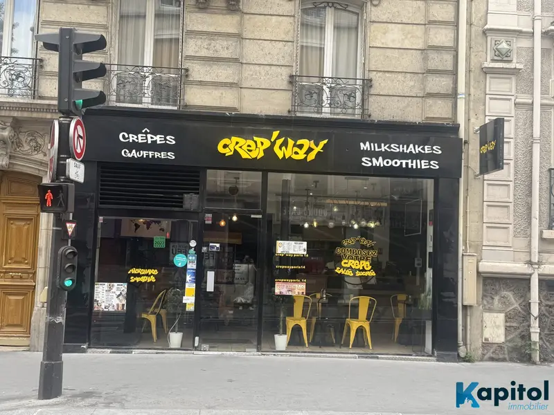 Fast food - Paris 14 - Beaucoup de passage