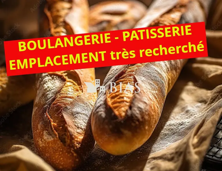 BOULANGERIE-PATISSERIE en centre ville hyper dynamique de l’EURE