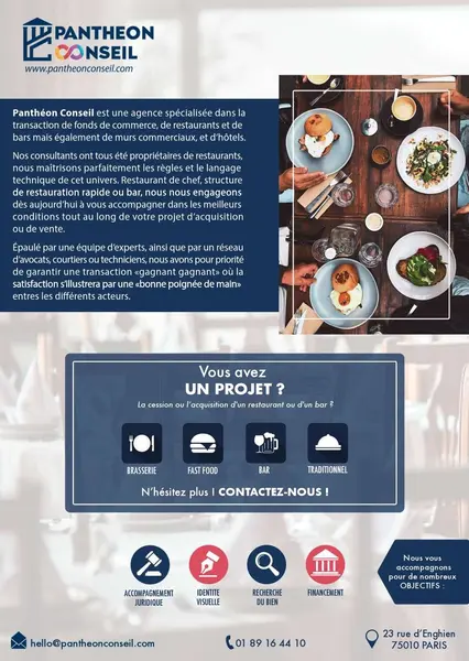 Fonds de commerce à vendre - Restauration - Paris 14 (75014) - 25 000 €