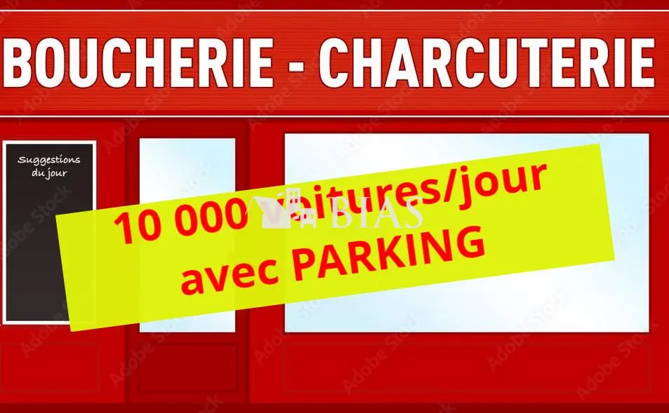 Fonds de commerce à vendre - Vente alimentaire - Colleville (76400) - 122 100 €
