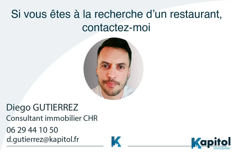 Fonds de commerce à vendre - Restauration - Paris 10 (75010) - 275 000 €
