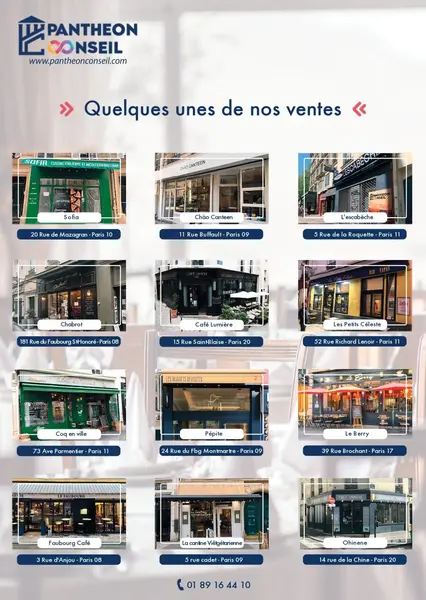 Paris 10 - Brasserie d'exception